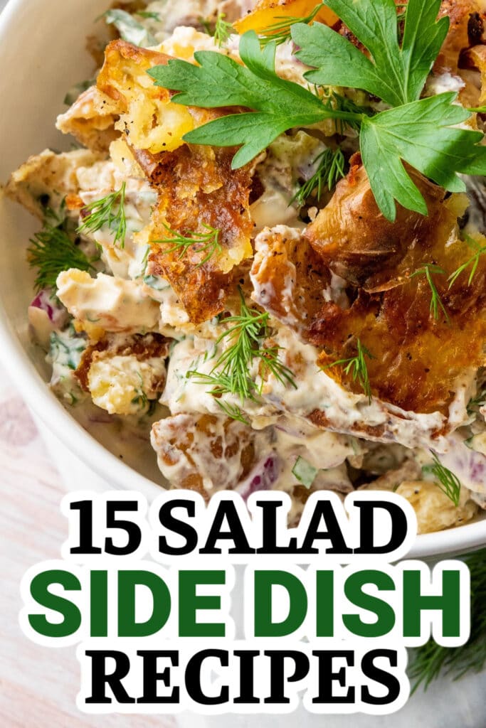 salad side dish - Smashed Potato Salad