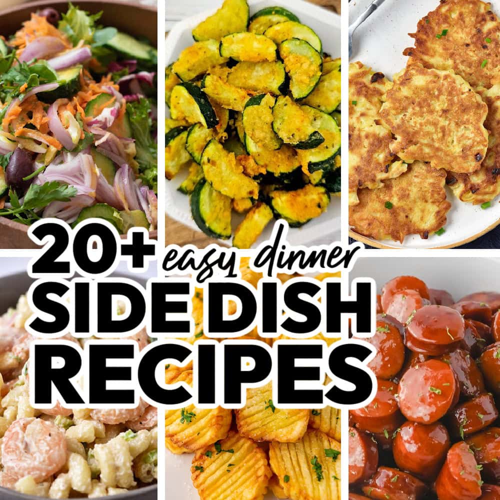 side dish recipes featured image