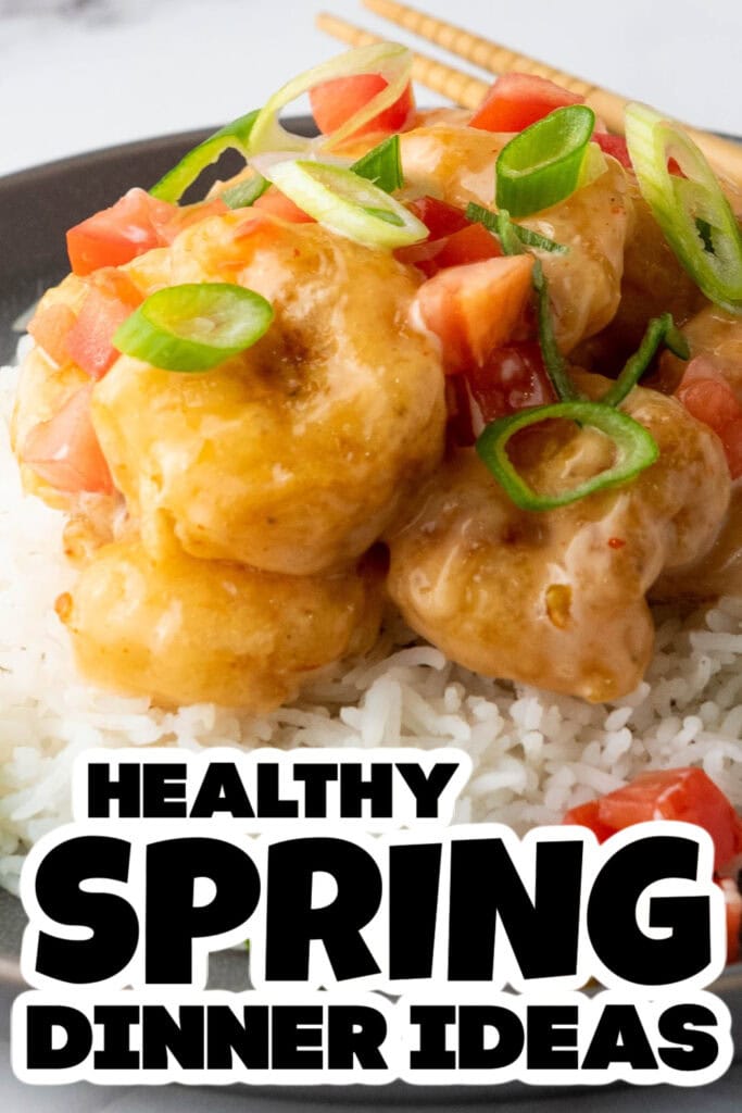 spring dinner - Bang Bang Shrimp