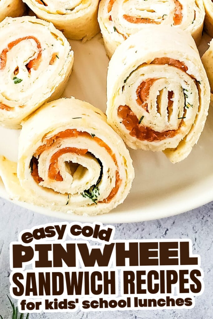 cold pinwheel recipes for kids - smoked salmon pinwheels