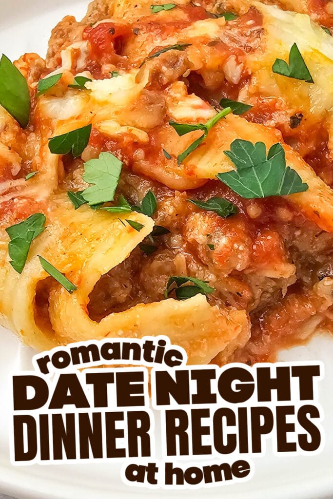 date night dinner - Cheesy Italian Stuffed Shells Casserole