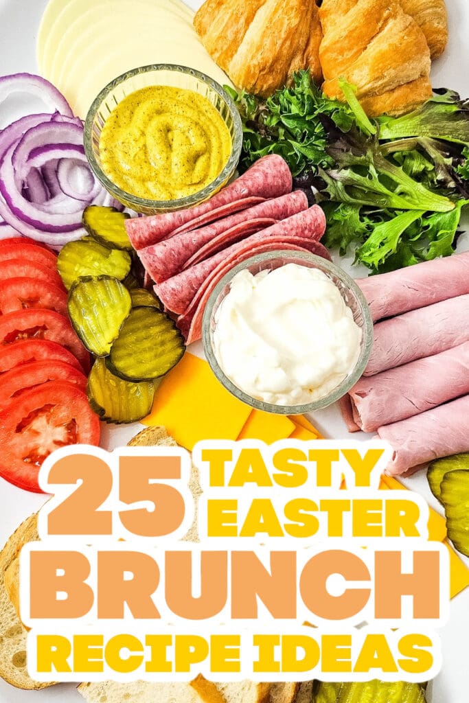 easter brunch - Mini Sandwich Board