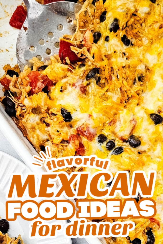 mexican food recipes - Cheesy Chicken Taco Casserole
