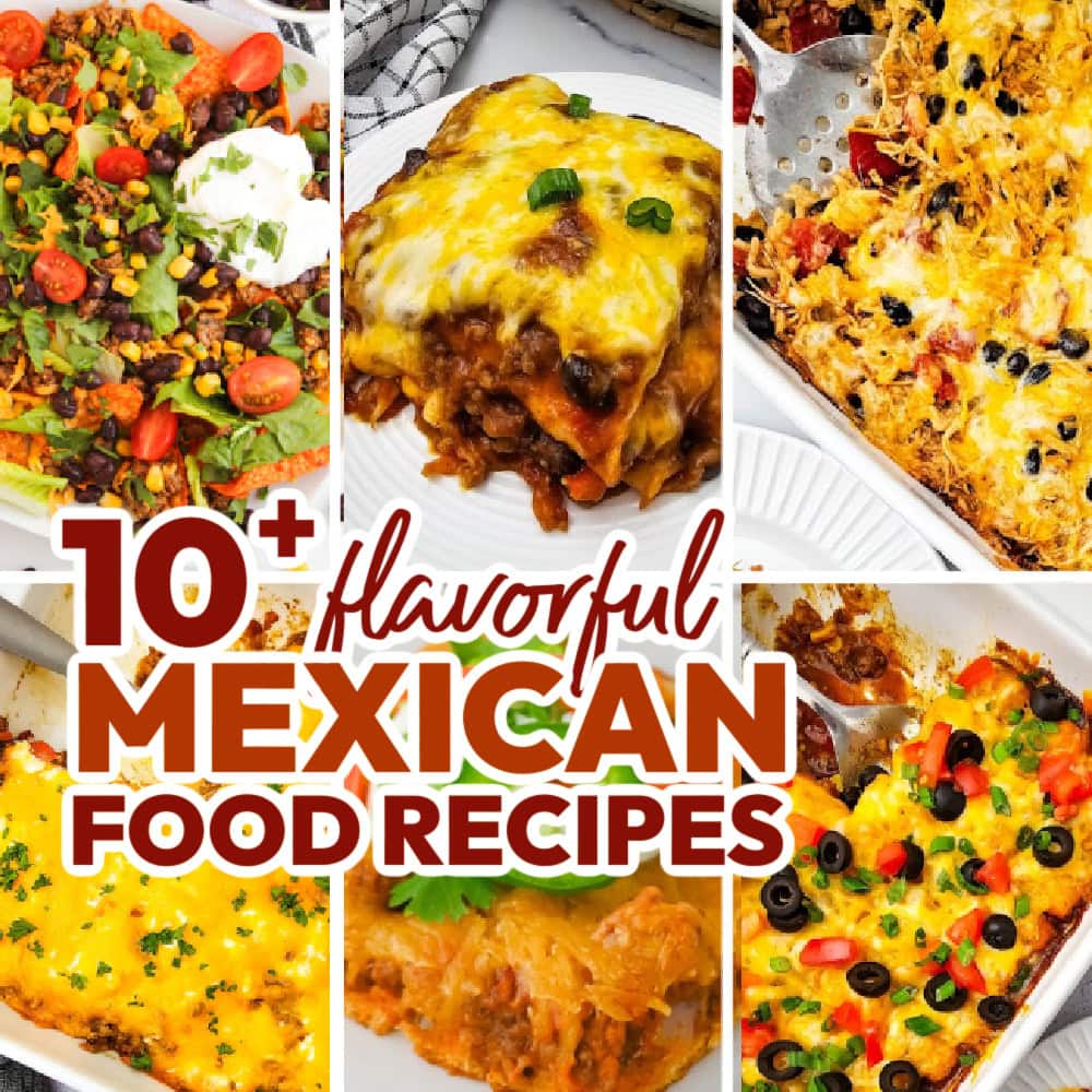 mexican food recipes featured image