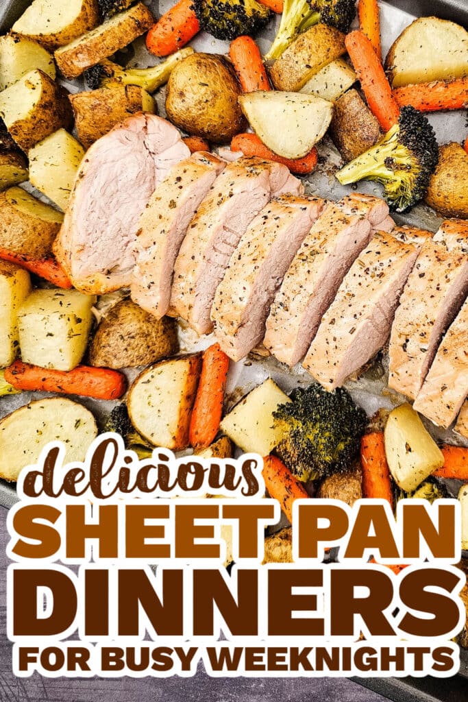 sheet pan meals -Sheet Pan Pork Tenderloin Dinner