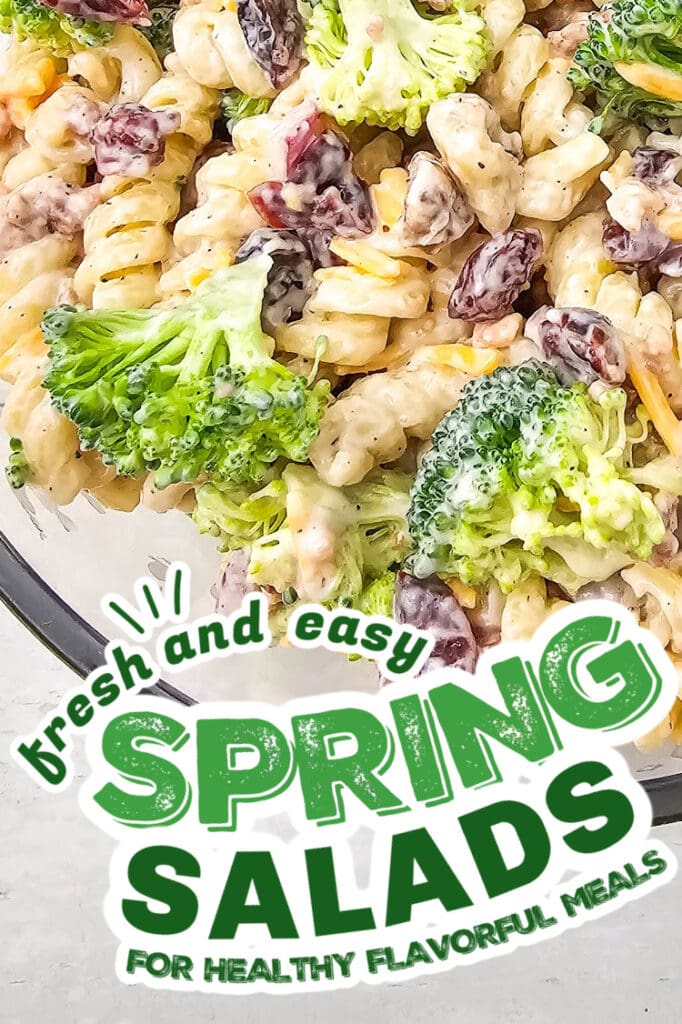 spring salads - Broccoli Pasta Salad