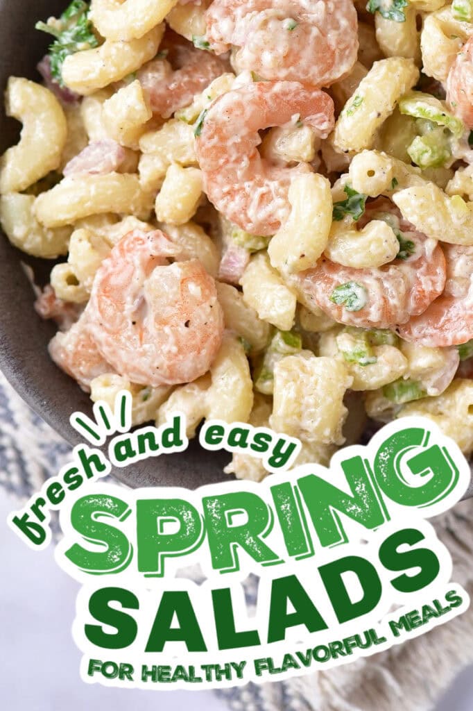 spring salads - Shrimp Pasta Salad