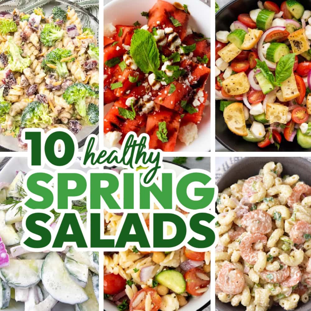 spring salads featured image
