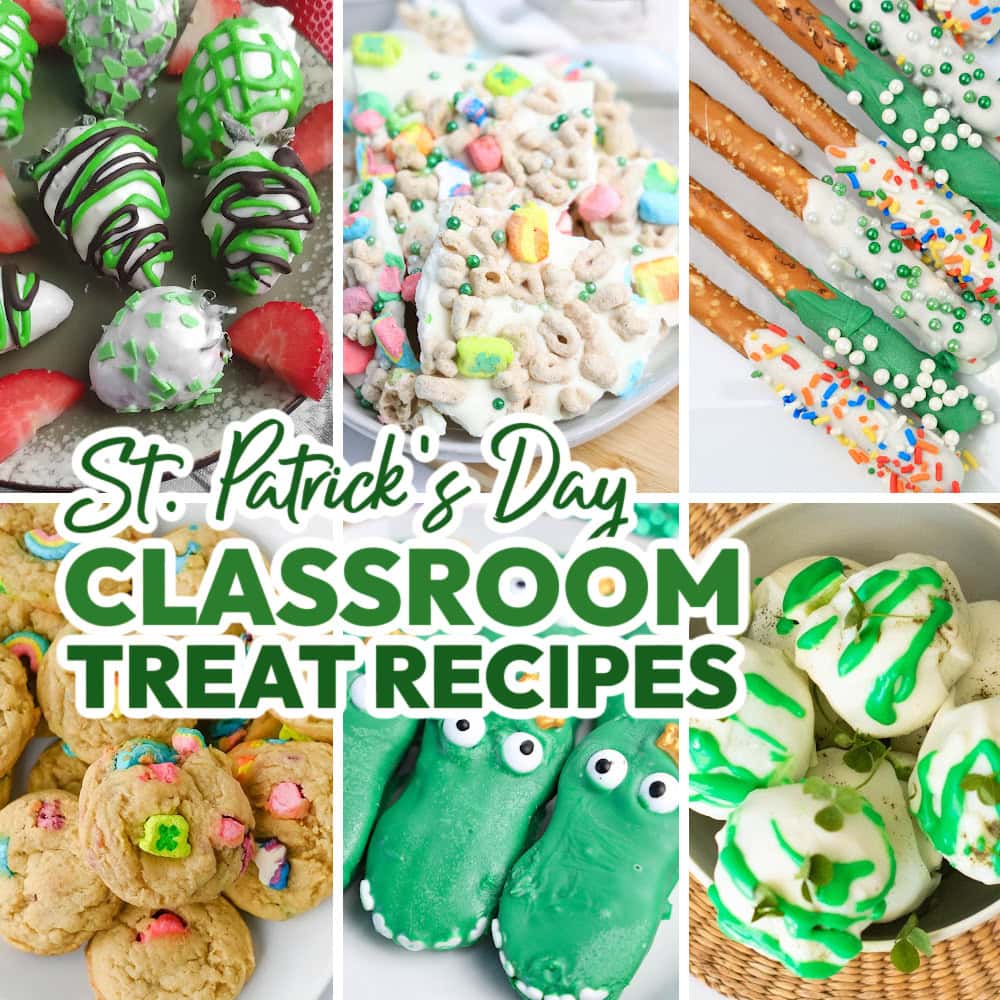 st patrick's day classroom treats featured image