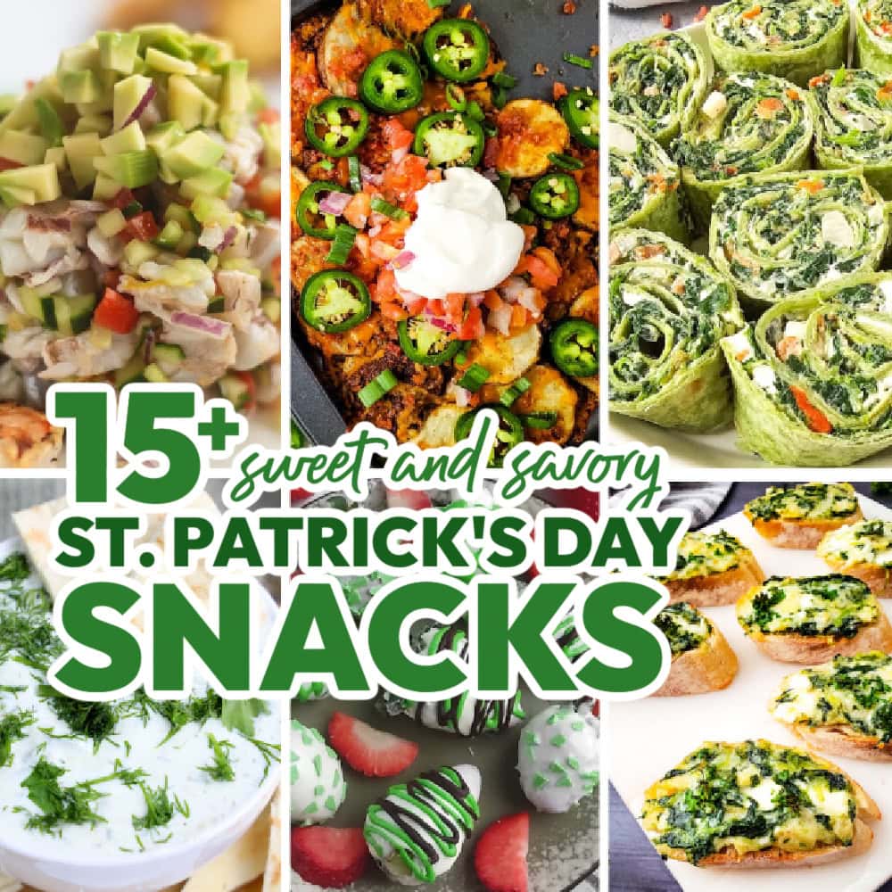 st. patrick day snacks featured image