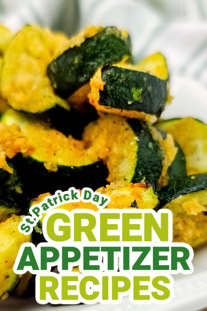 st.patrick day food - Air Fryer Zucchini Bites