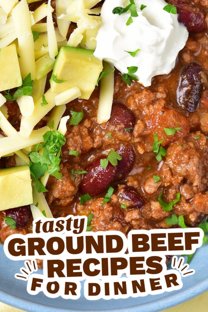 ground beef recipes - Chili Con Carne