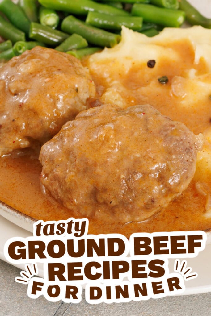 ground beef recipes - Classic Salisbury Steak