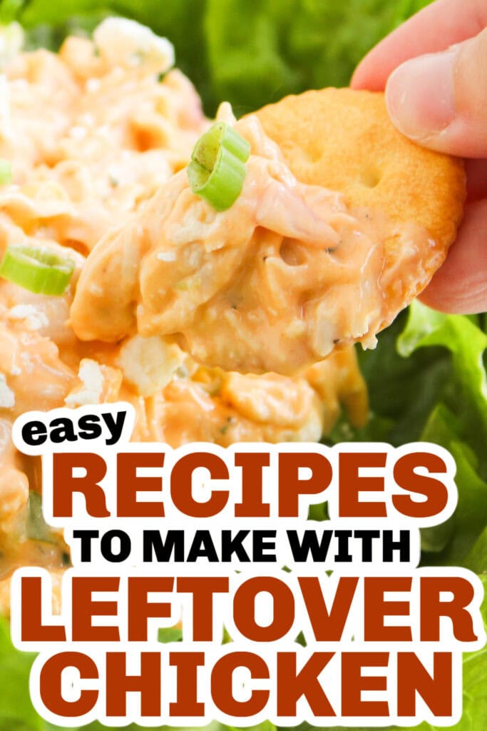 leftover chicken recipes - Buffalo Chicken Salad