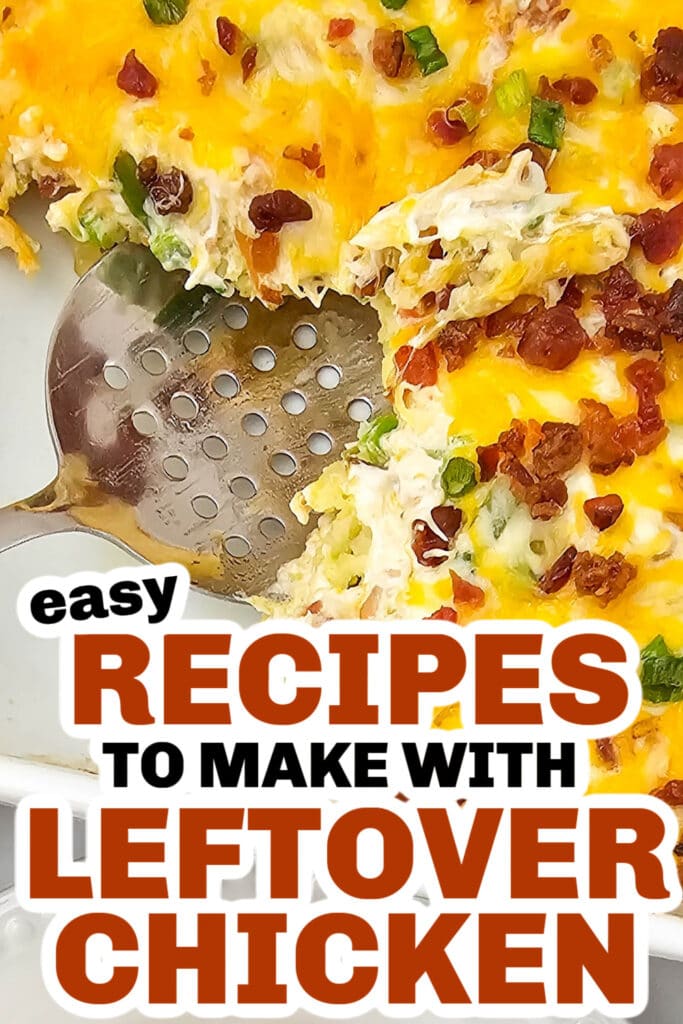 leftover chicken recipes - Cracked Out Chicken Tater Tot Casserole