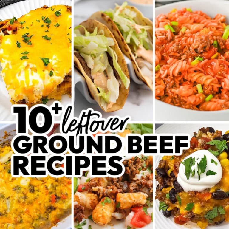 leftover ground beef featured image