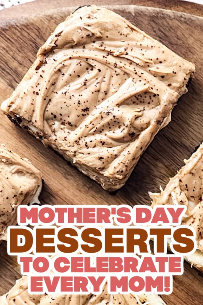mothers day desserts - Espresso Swirl Bars