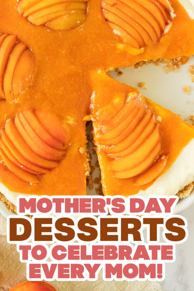 mothers day desserts - Fresh Apricot Cheesecake Tart