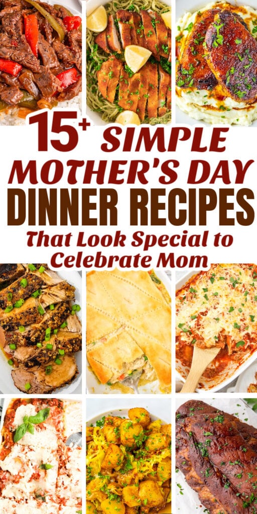 mother's day dinner ideas
