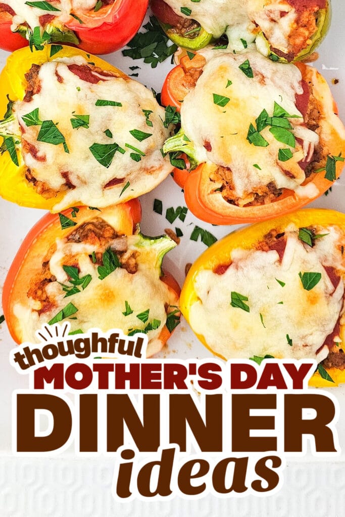 mother's day dinner ideas - Classic Stuffed Peppers