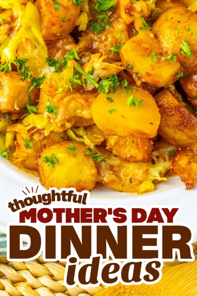 mother's day dinner ideas - Sheet Pan Mississippi Chicken and Potatoes