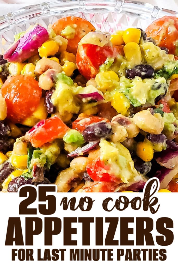 no cook appetizer - Cowboy Caviar Dip