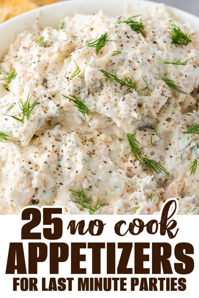 no cook appetizer - Smoked Salmon Dip