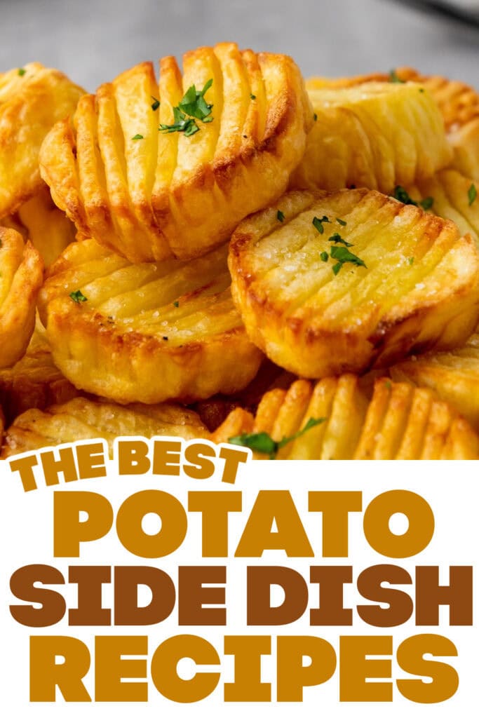 potato side dish ideas - Air Fryer Accordion Potatoes