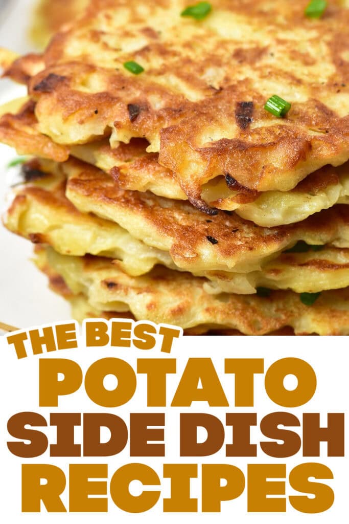 potato side dish ideas - Crispy Potato Latkes