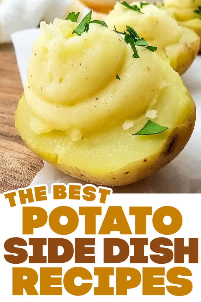 potato side dish ideas - Mini Deviled Potatoes