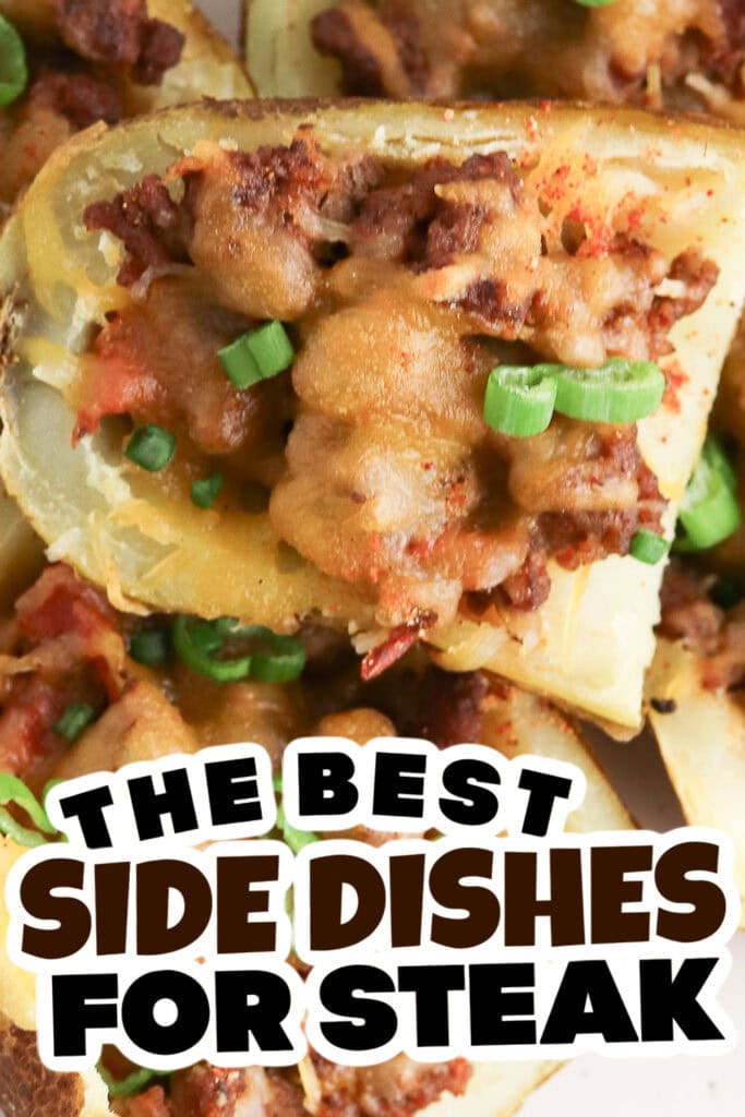 side dishes for steak - Potato Skin Tacos