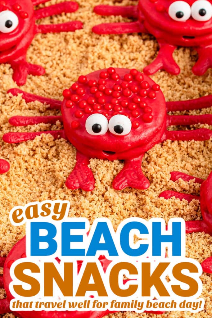 beach snacks - Oreo Crab