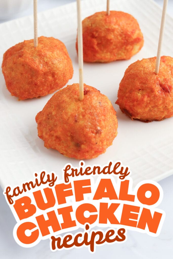 buffalo chicken recipes -Baked Buffalo Chicken Meatballs copy 2