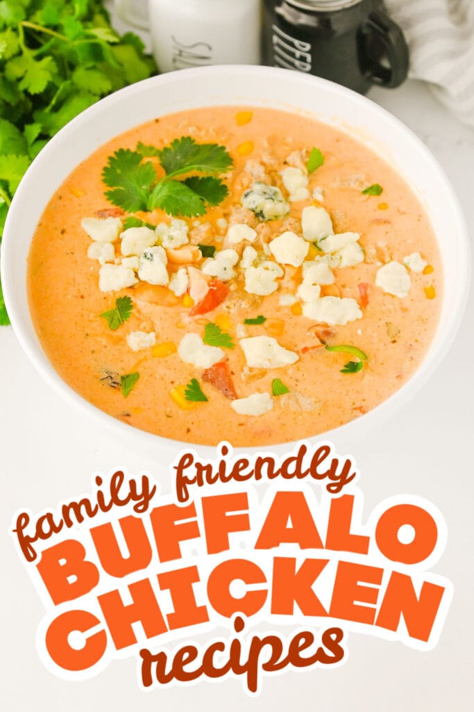 buffalo chicken recipes - Crockpot Buffalo Chicken Chili copy