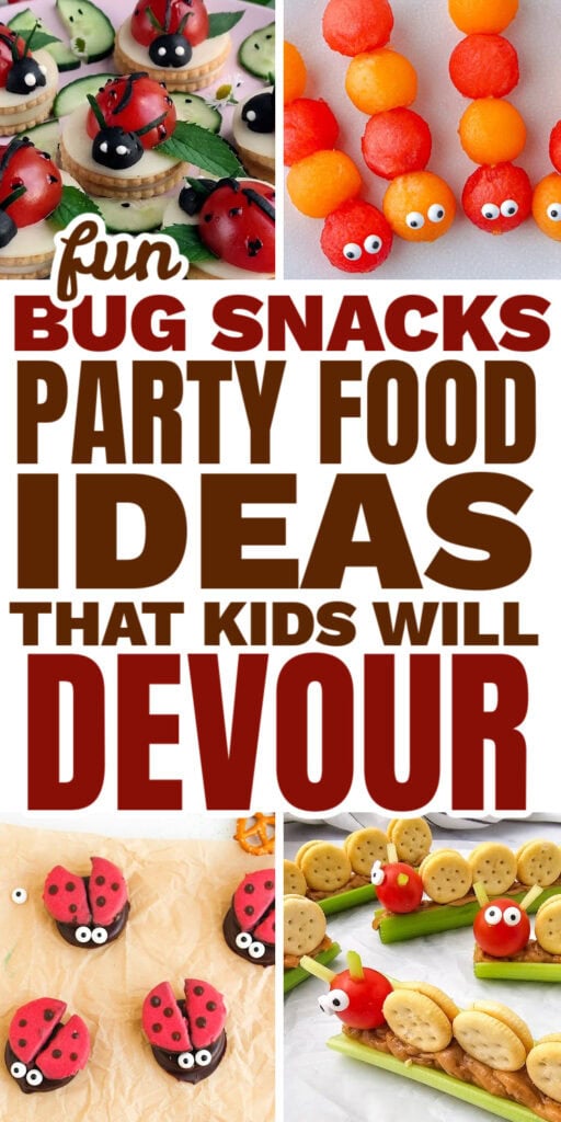 bug snacks party food