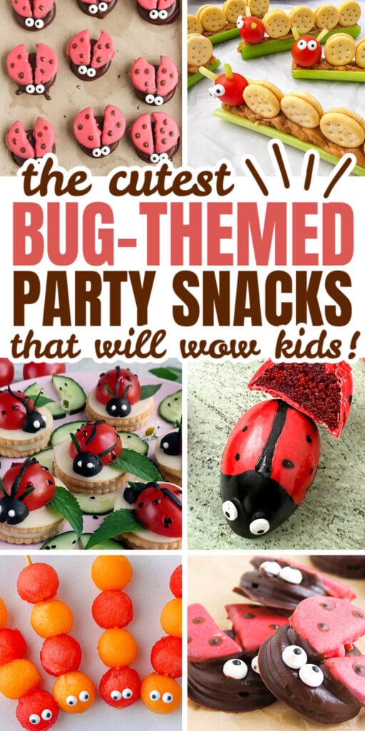 bug snacks party food for kids