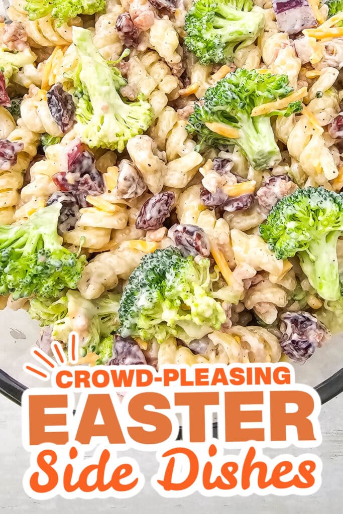 easter side dishes - Broccoli Pasta Salad