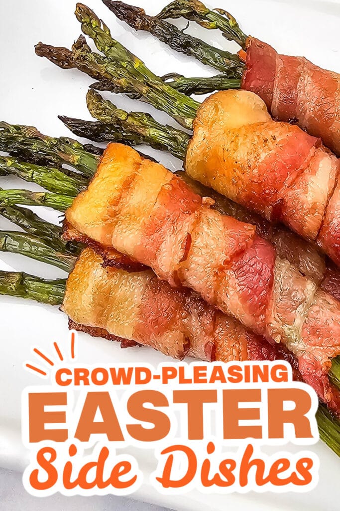 easter side dishes - Roasted Bacon-Wrapped Asparagus Bundles