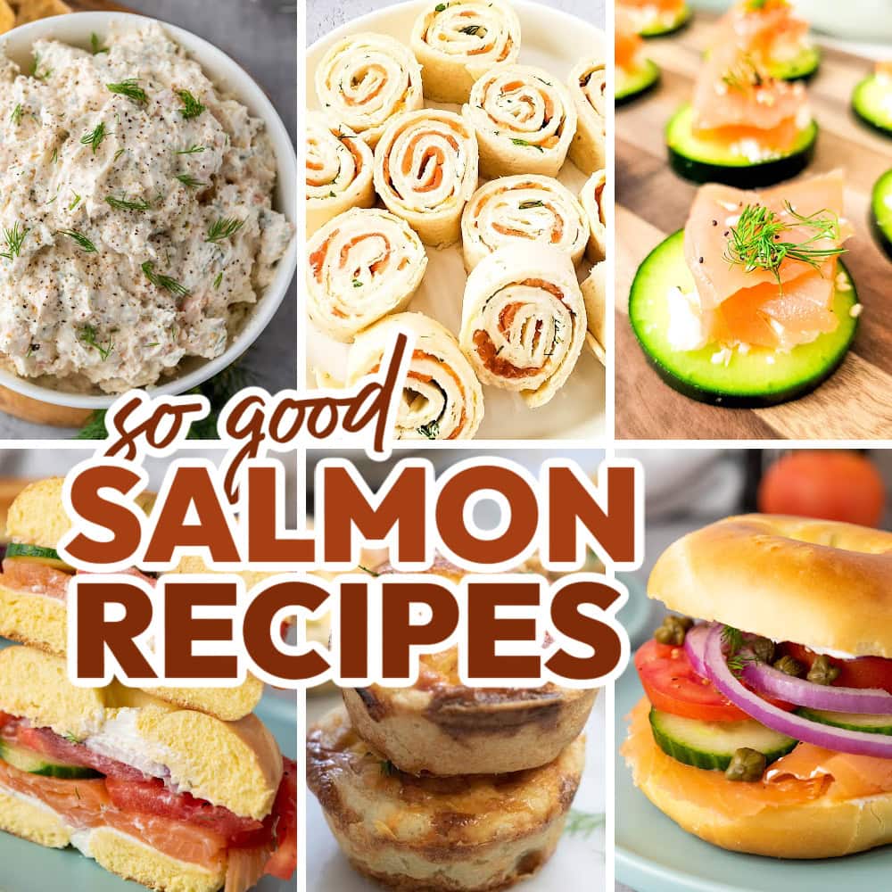 easy salmon recipes featured image