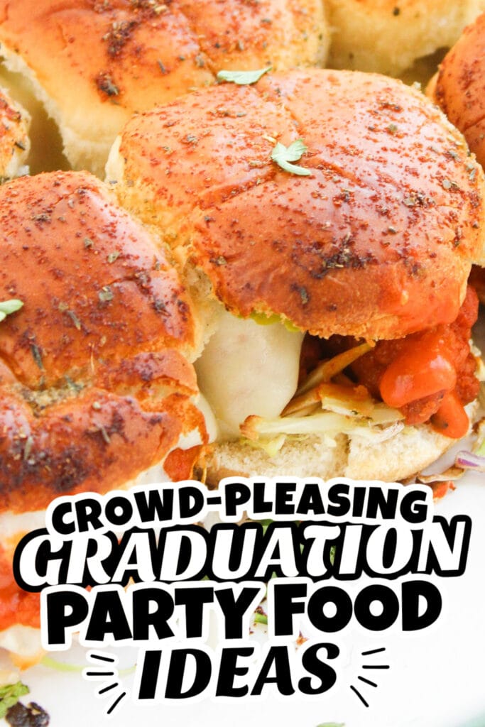 graduation party food - Buffalo Chicken Sliders copy