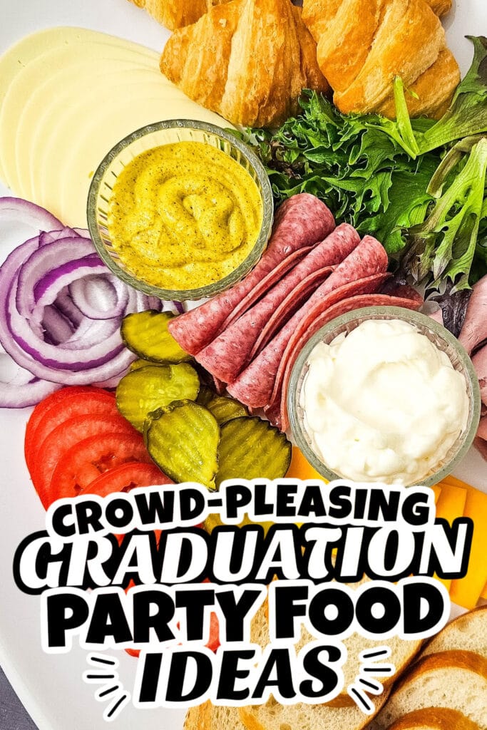 graduation party food - Make-Your-Own Mini Sandwich Board copy