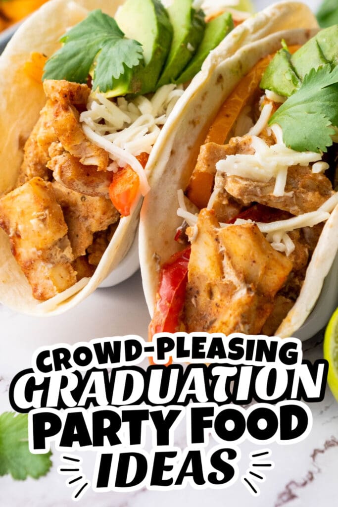 graduation party food - Sheet Pan Chicken Fajitas copy
