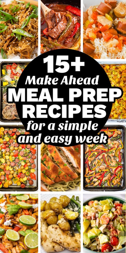 meal prep for the week