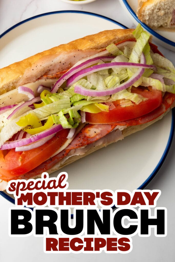 mothers day brunch - Classic Italian Hoagie Sandwich copy