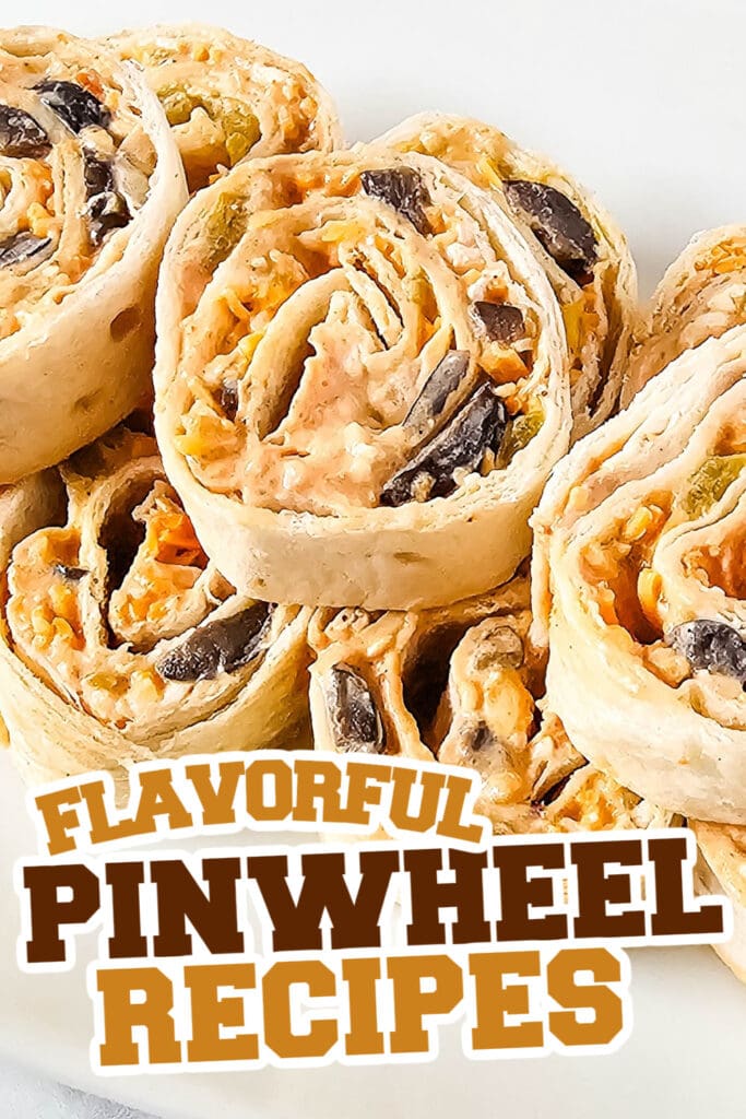 pinwheel recipes - Cheesy Mexican Pinwheels copy