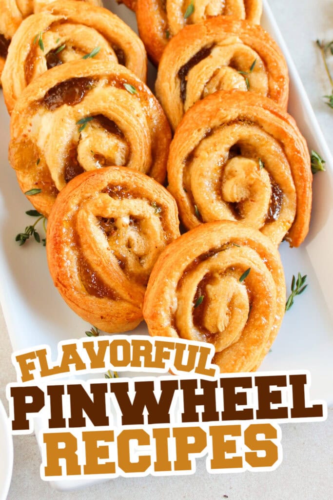pinwheel recipes - Fig & Goat Cheese Pinwheels copy