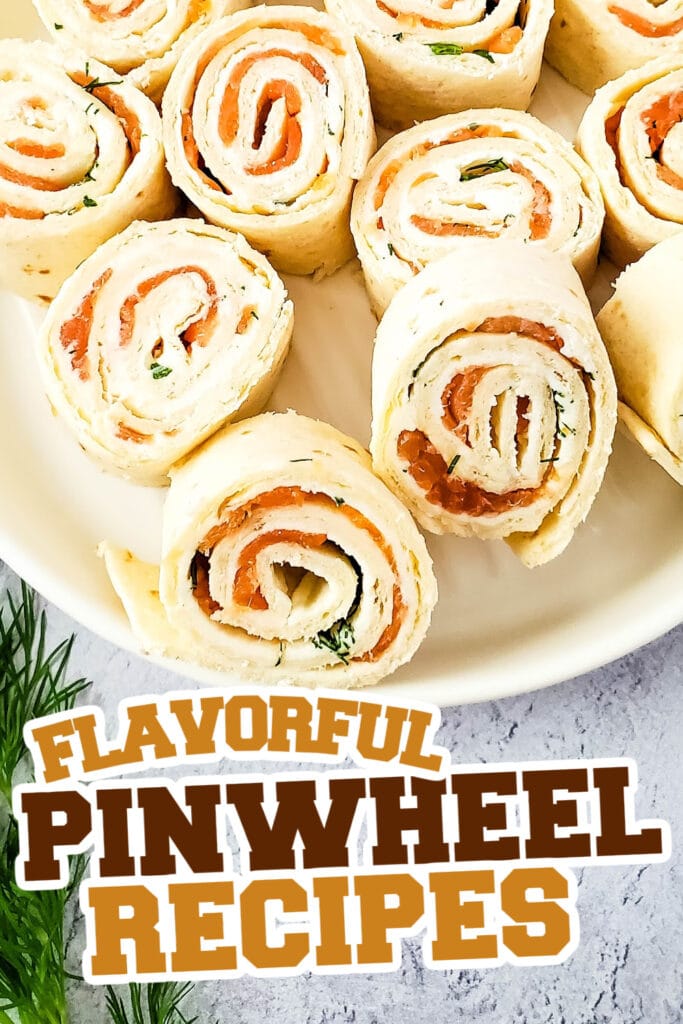 pinwheel recipes - Smoked Salmon Pinwheels copy