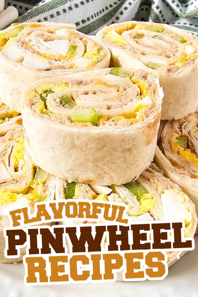 pinwheel recipes - Tuna Salad Pinwheels copy