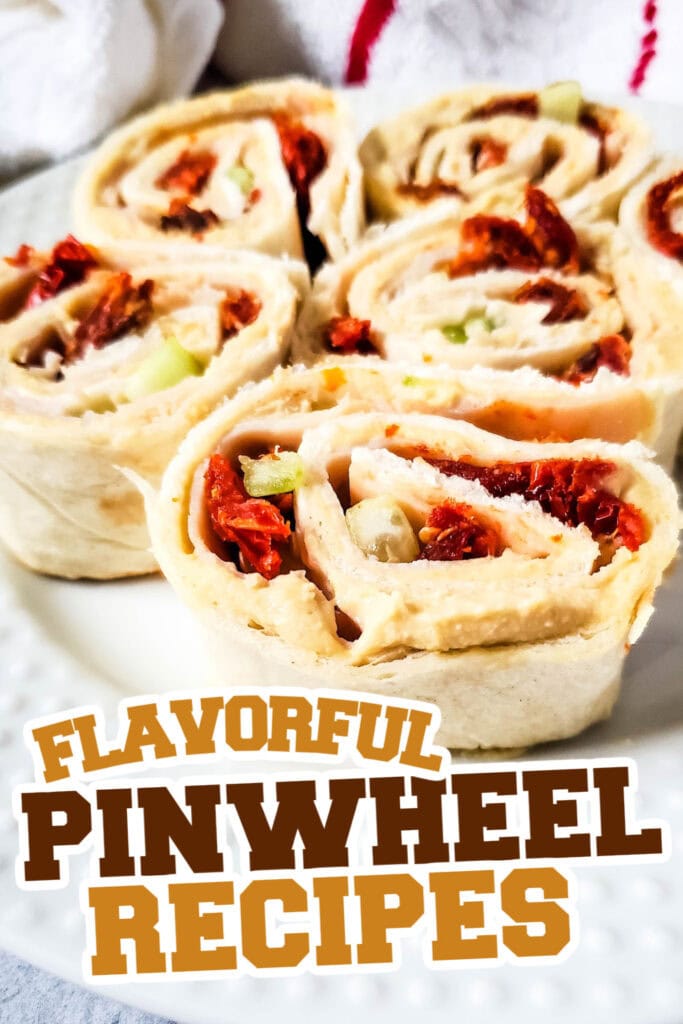 pinwheel recipes - Turkey Hummus Pinwheels copy