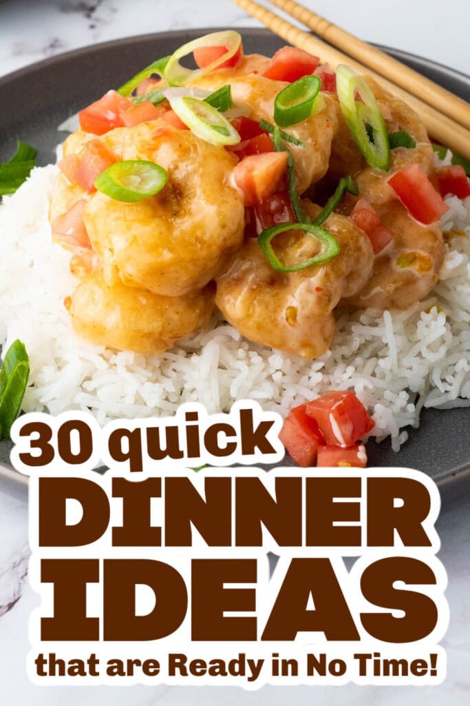 quick dinner ideas -Bang Bang Shrimp copy